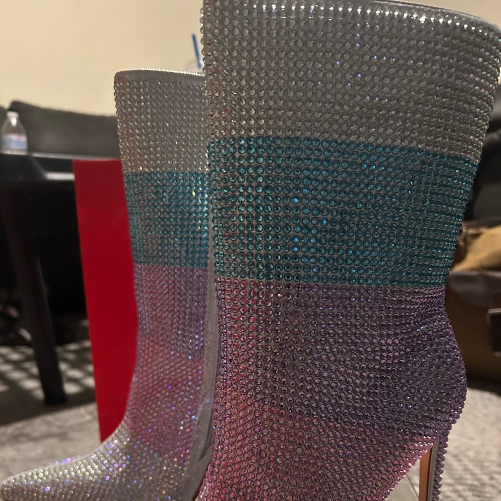New !!! Akira Rhinestone Booties Great Buy!!! Really cute and classy!!!